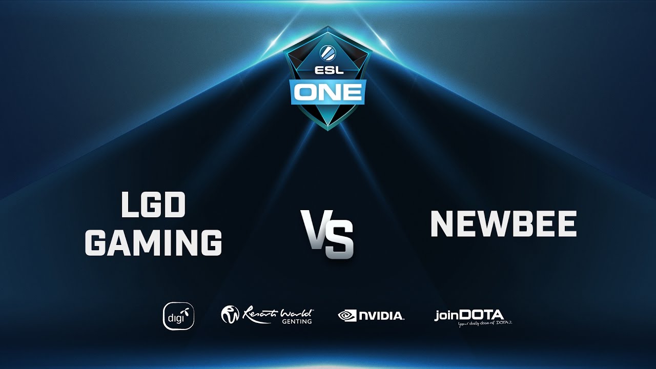LGD vs Newbee Game 5 - ESL One Genting CN Q. - @TobiWanDOTA @LuminousInverse