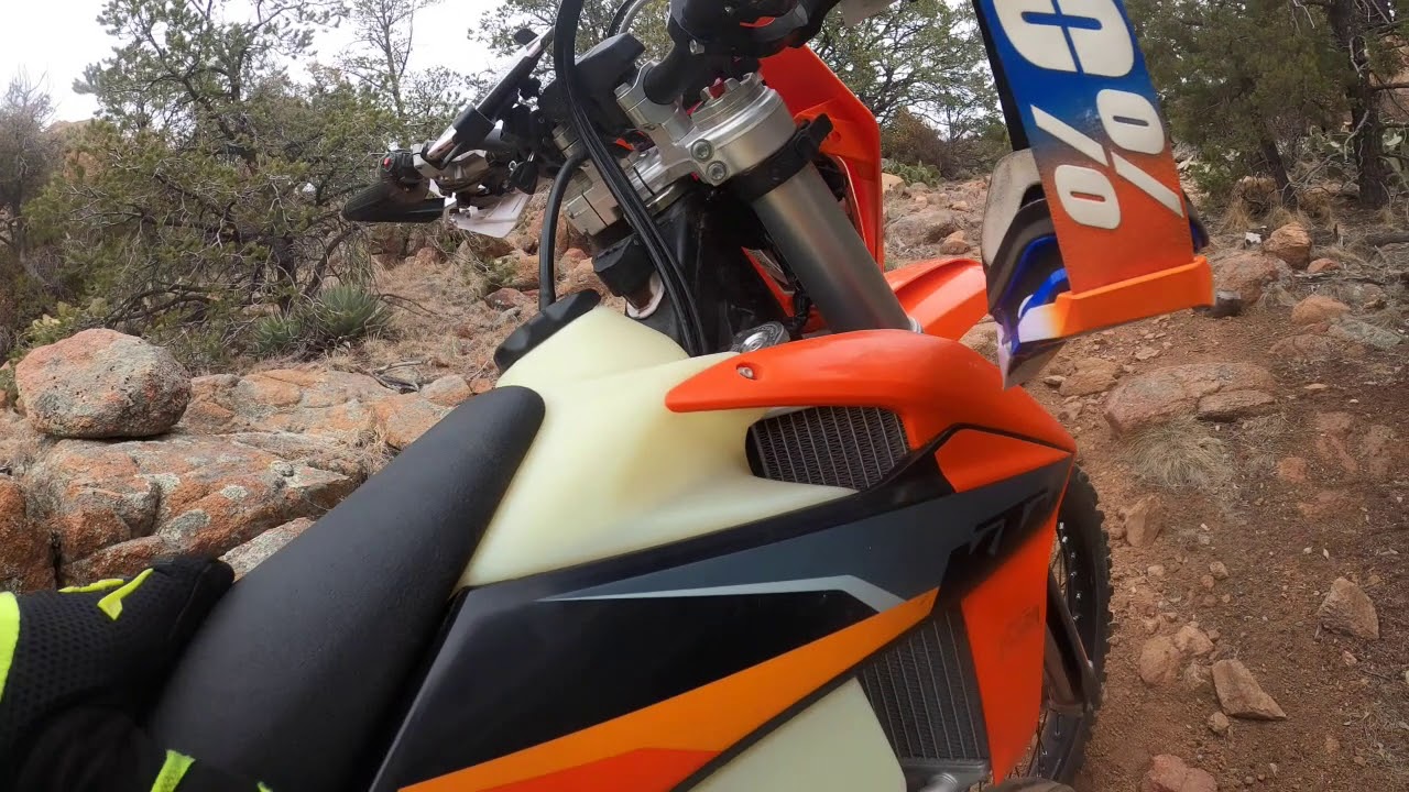 Trail riding Prescott Az 2021 KTM300xcw