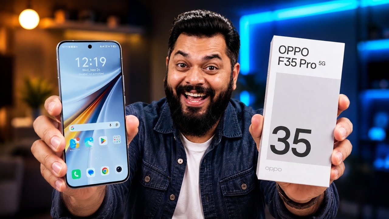 OPPO F35 Pro 5G Unboxing And Quick Review | Camera, Gaming, Battery & First Look