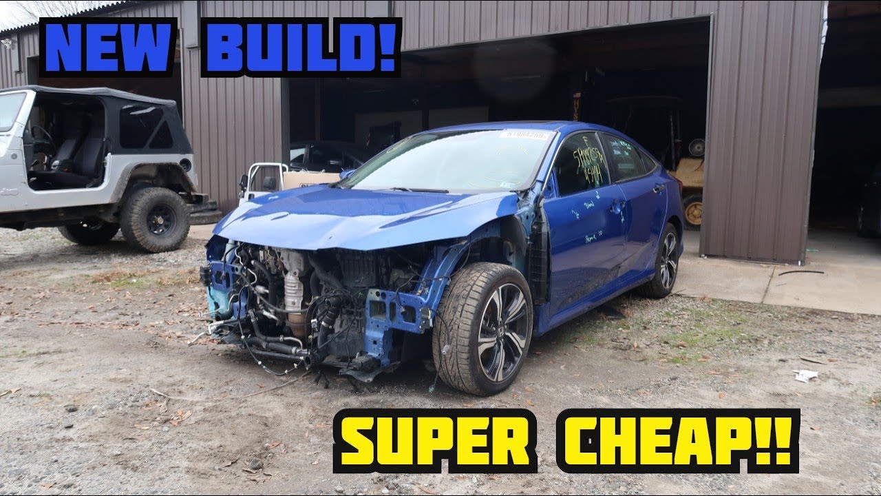 I Bought The Cheapest 2017 Honda Civic You Could Possibly Get From Copart