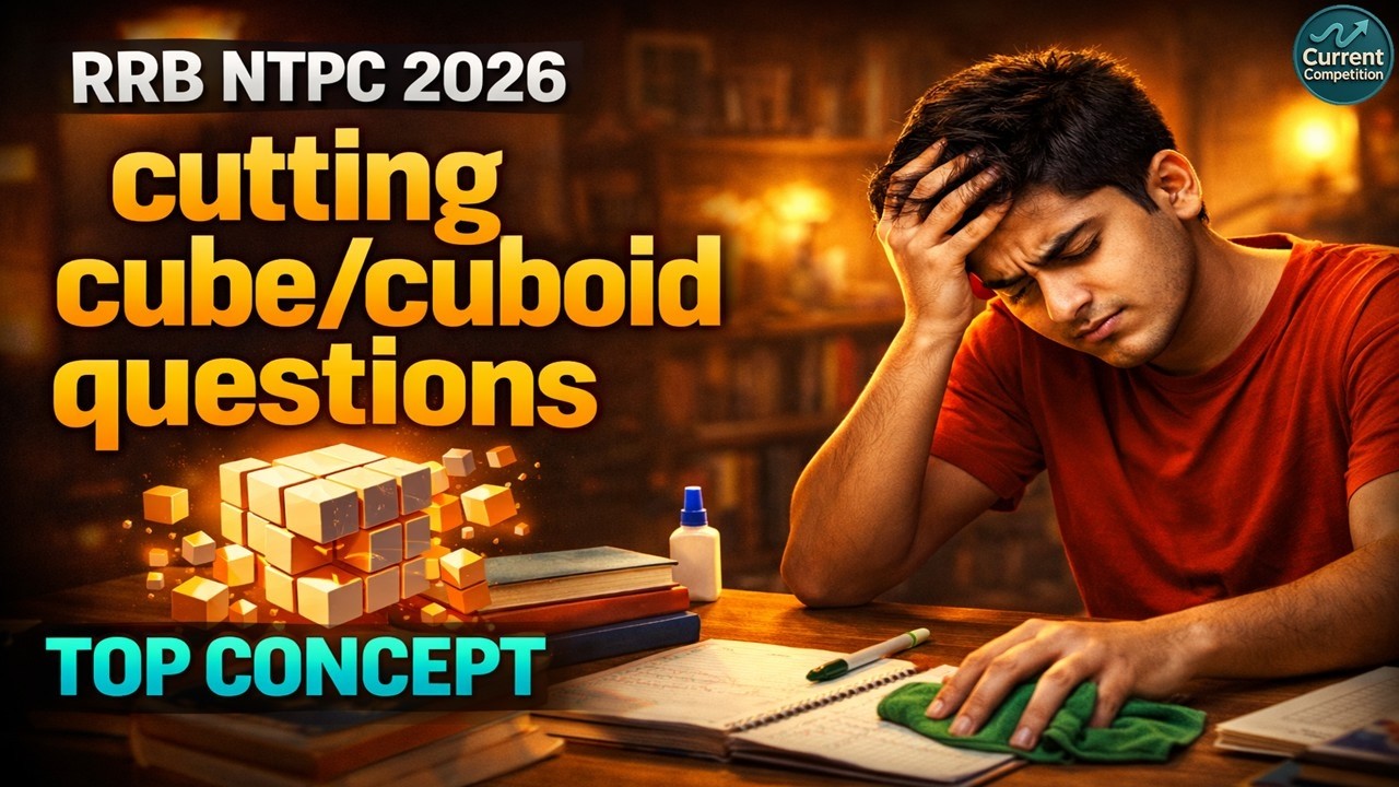 Cutting Cube/ Cuboid | Mensuration 3D | #ssc #ntpc