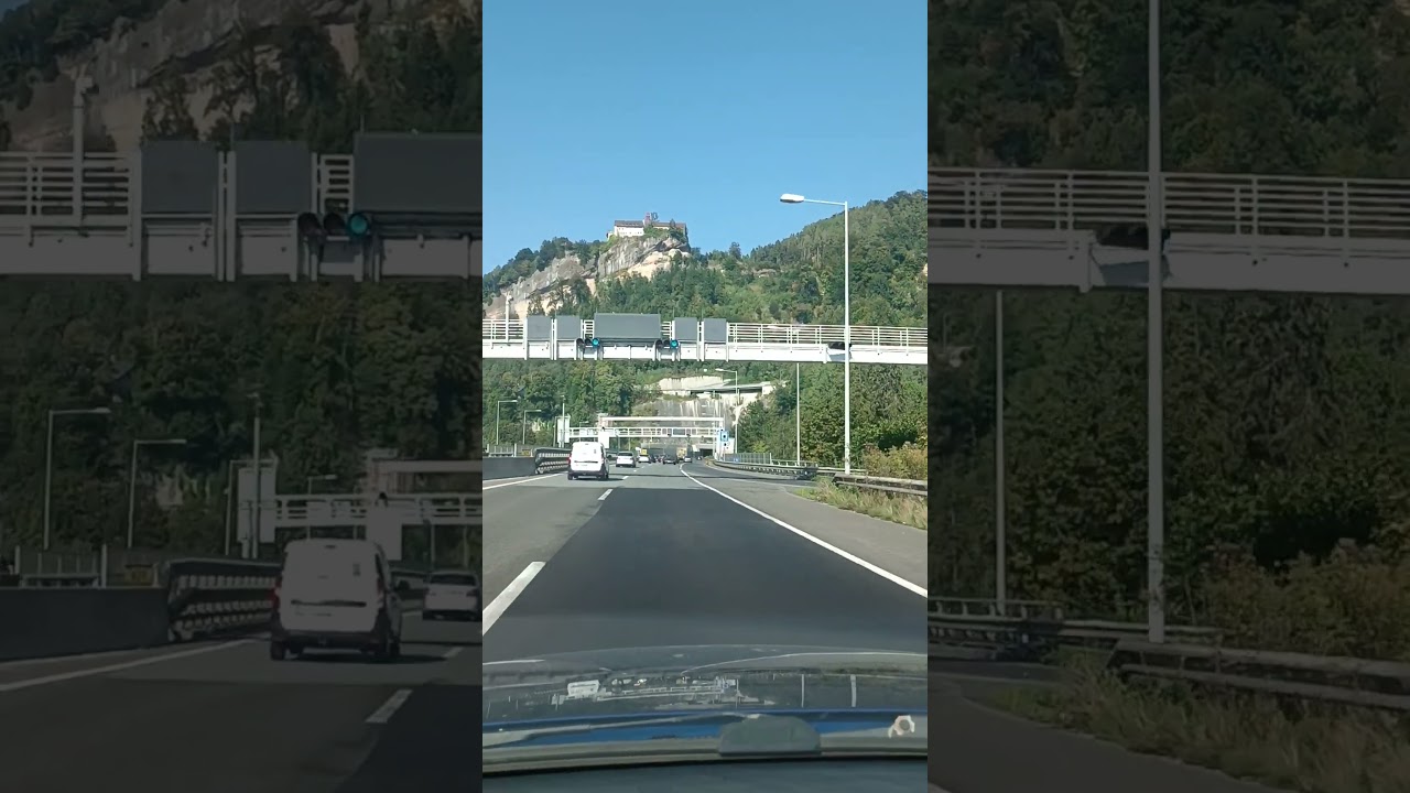 Туннель в ГОРЕ) Австрия переезд в Германию)