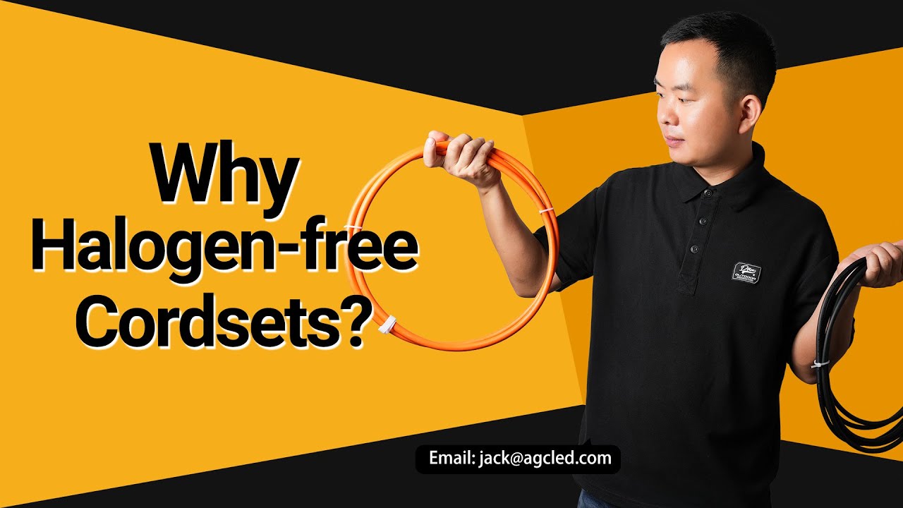 Why choose Halogen-free cordsets/cable? Low smoke zero cable (LSOH, LSF, LSZH)