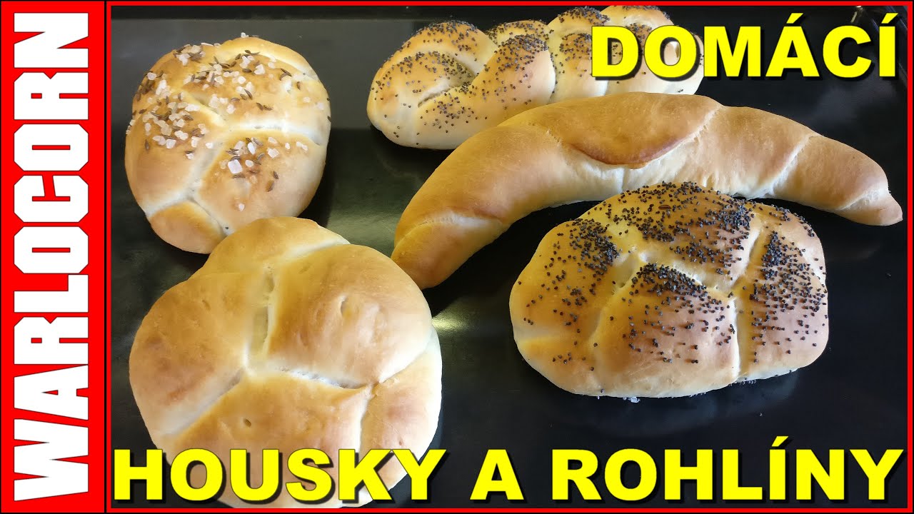 Domácí housky a rohlíky bez chemie