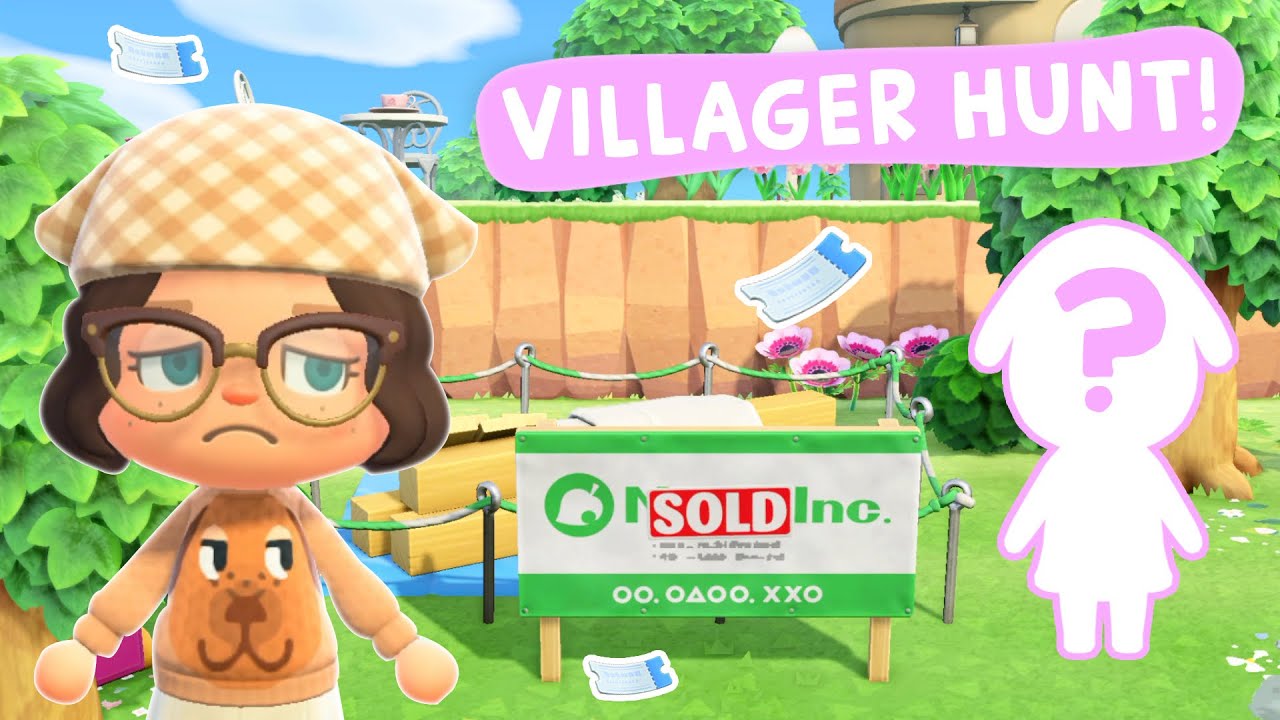 Hunting for the Final Dog Villager for my ACNH Island!