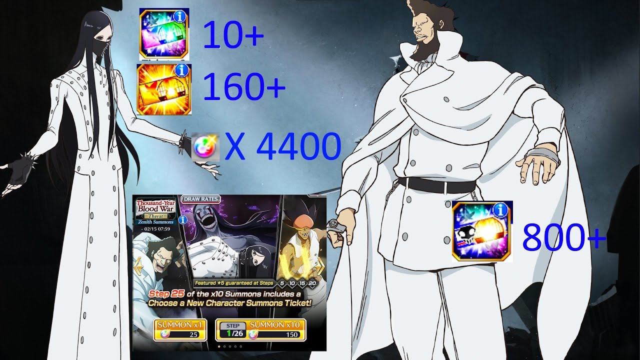Unbelievable Summon Luck!? Tickets+ Banner Summon [Bleach Brave Souls]
