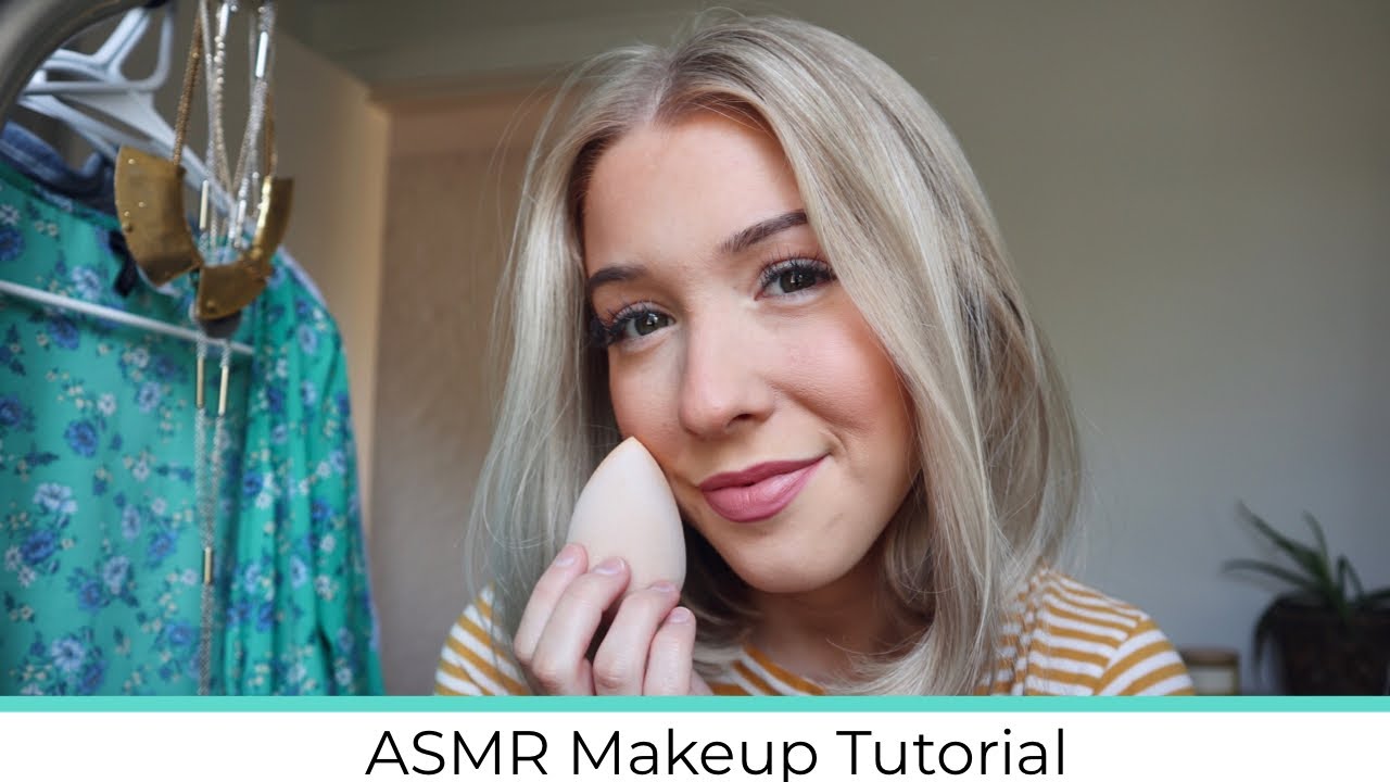 ASMR easy everyday makeup routine
