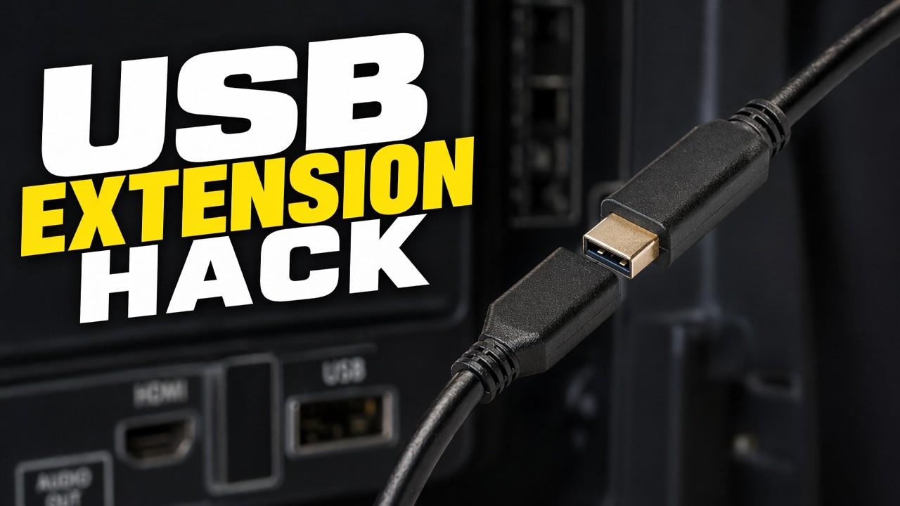 How to Extend the USB Port on a Smart TV