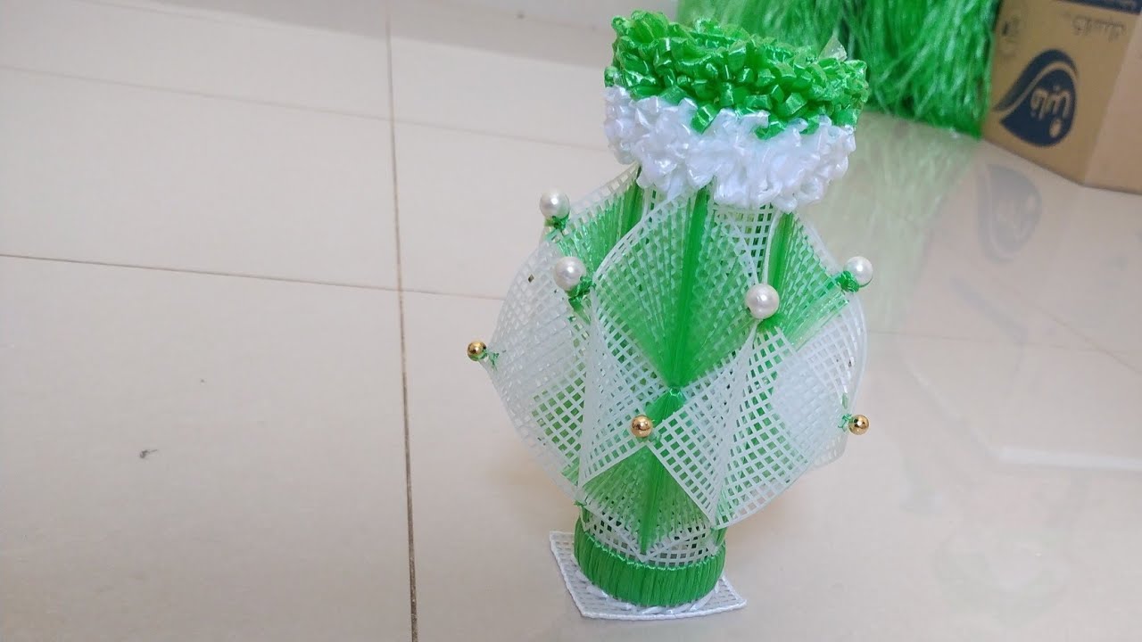 #የቡና ፍርሺ /    የአበባ ማስቀመጫ በቀላል አስራር