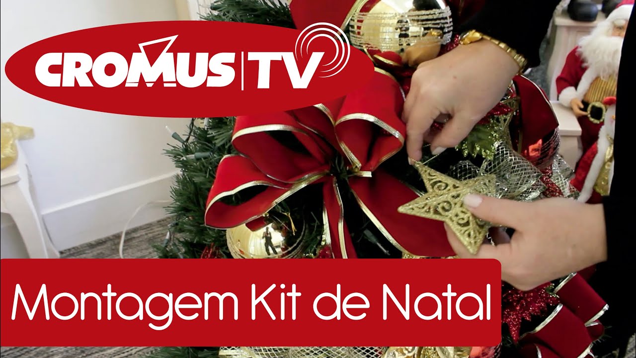 #16 Montagem do Kit de Natal para decorar ambientes