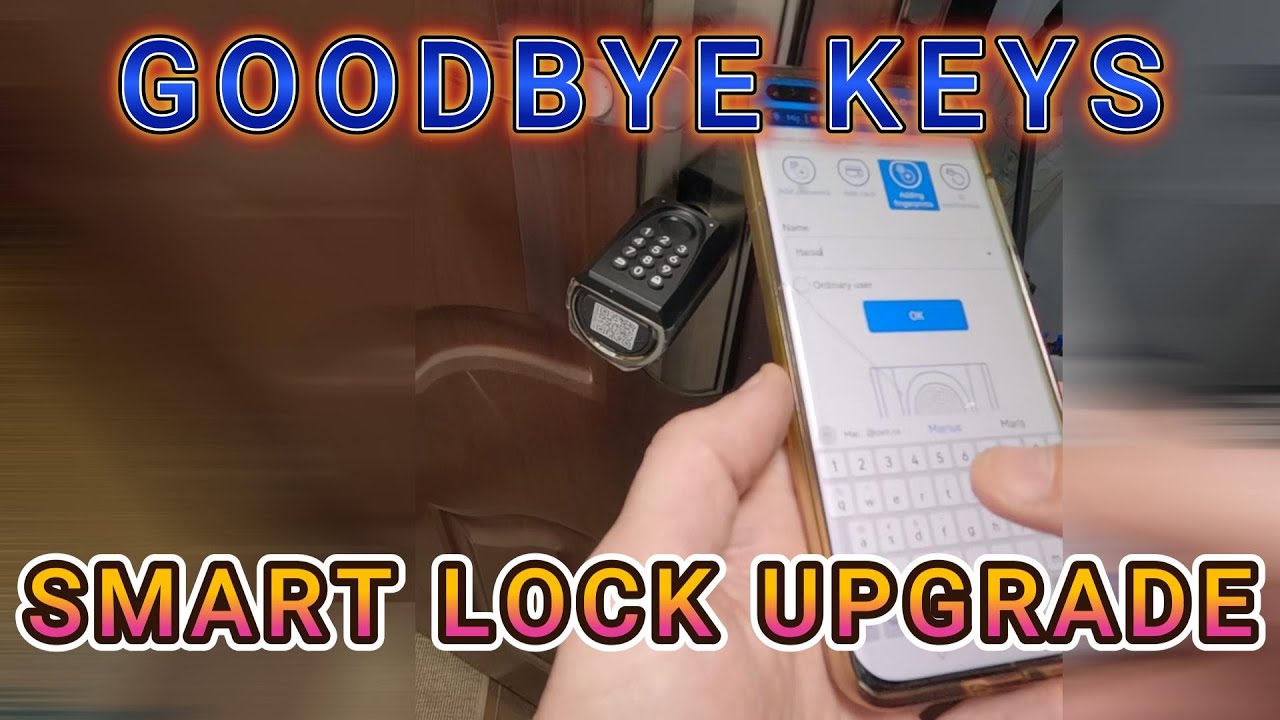WELOCK ToucA51 Pro — умный замок с отпечатком пальца и PIN-кодом (обзор + установка)