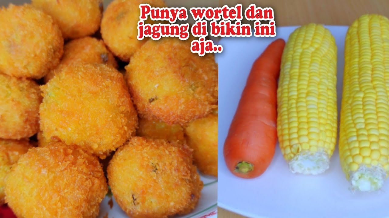 Bola bola jagung crispy gurih crispy di luar dan lembut di dalam