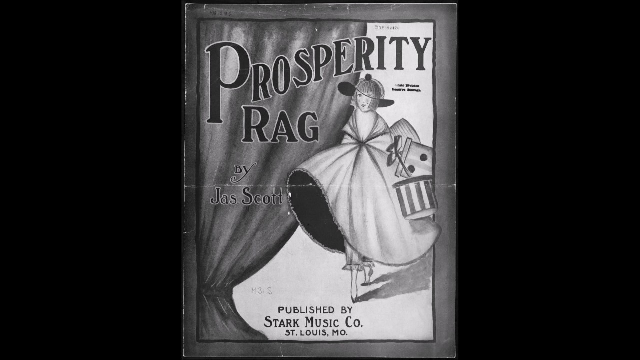 James Scott - Prosperity Rag (1916) [HQ] + Sheet Music