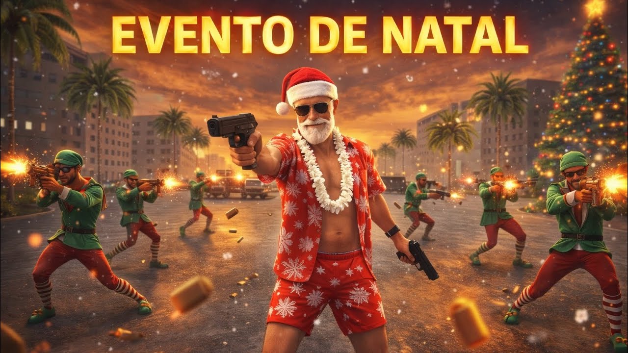 FIZ AS MISSÕES DO EVENTO DE NATAL NO RIO RISE!! - (NOVO GTA RP)🎅🏾🎄