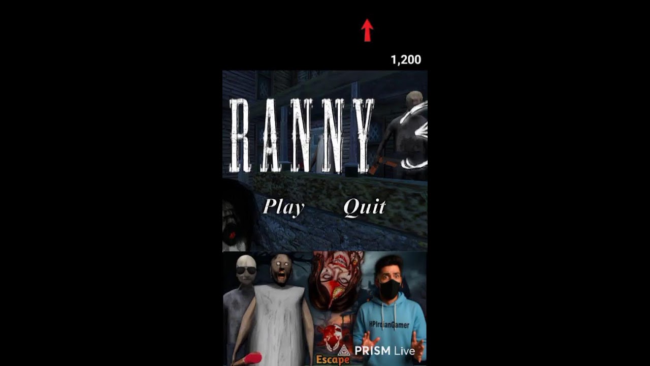 GRANNY 3 Horror HardNightmare#  shortsfeed#shortslive#granny