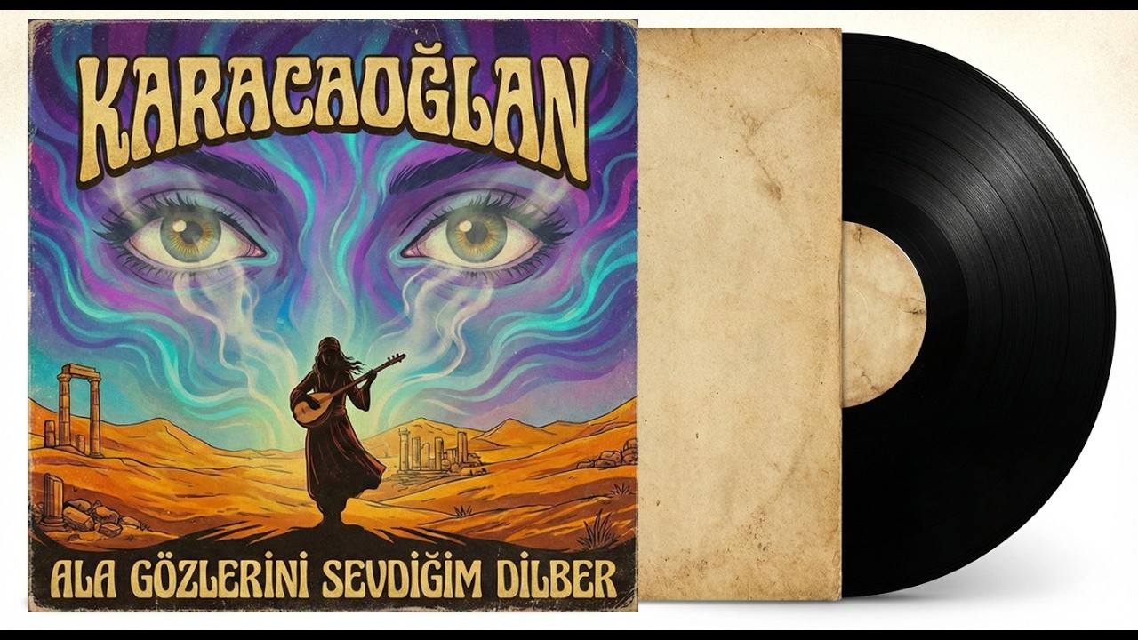 70s Psychedelic Anatolian Rock : Karacaoğlan - Ala Gözlerini Sevdiğim Dilber | Grup Sentetik