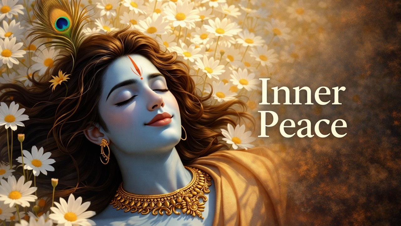 60 Minute Deep Relaxing Music | Krishna 