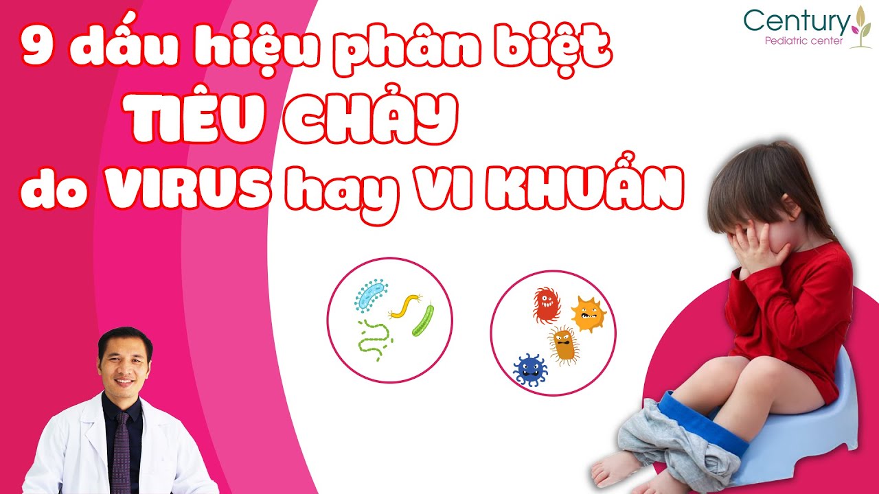 9 dấu hiệu phân biệt TIÊU CHẢY do Virus hay Vi khuẩn ở trẻ nhỏ | Dược sĩ Trương Minh Đạt