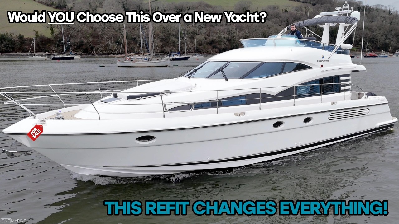 Fairline Squadron 52 For Sale - Fully Refitted by Setag Yachts