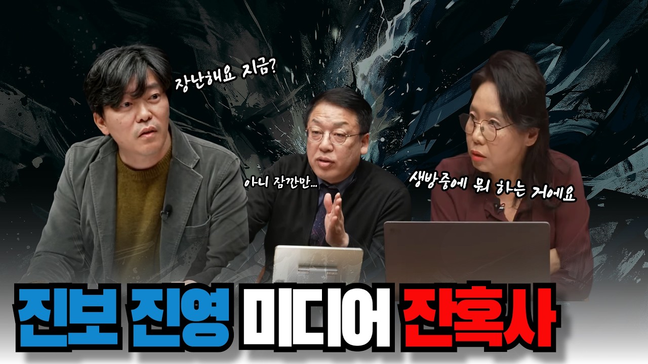 생방송 도중 터진 노영희 변호사와 함돈균 박사의 