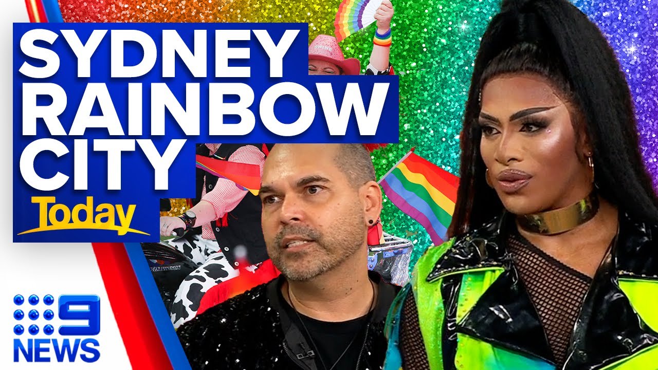 Sydney to be bedazzled for World Pride Festival 2023 | 9 News Australia