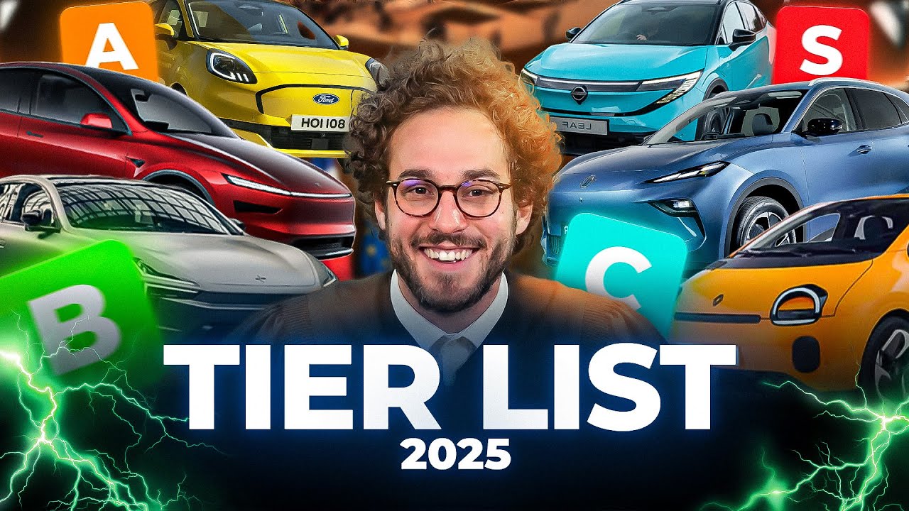 On a class&eacute; les meilleures et les pires voitures &eacute;lectriques de 2025 : 32 mod&egrave;les compar&eacute;s