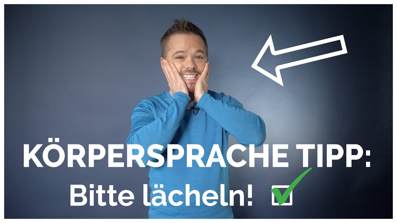 Körpersprachen Tipp: Lächelt's mehr! - Stefan Verra vor 7 Jahre vs heute!