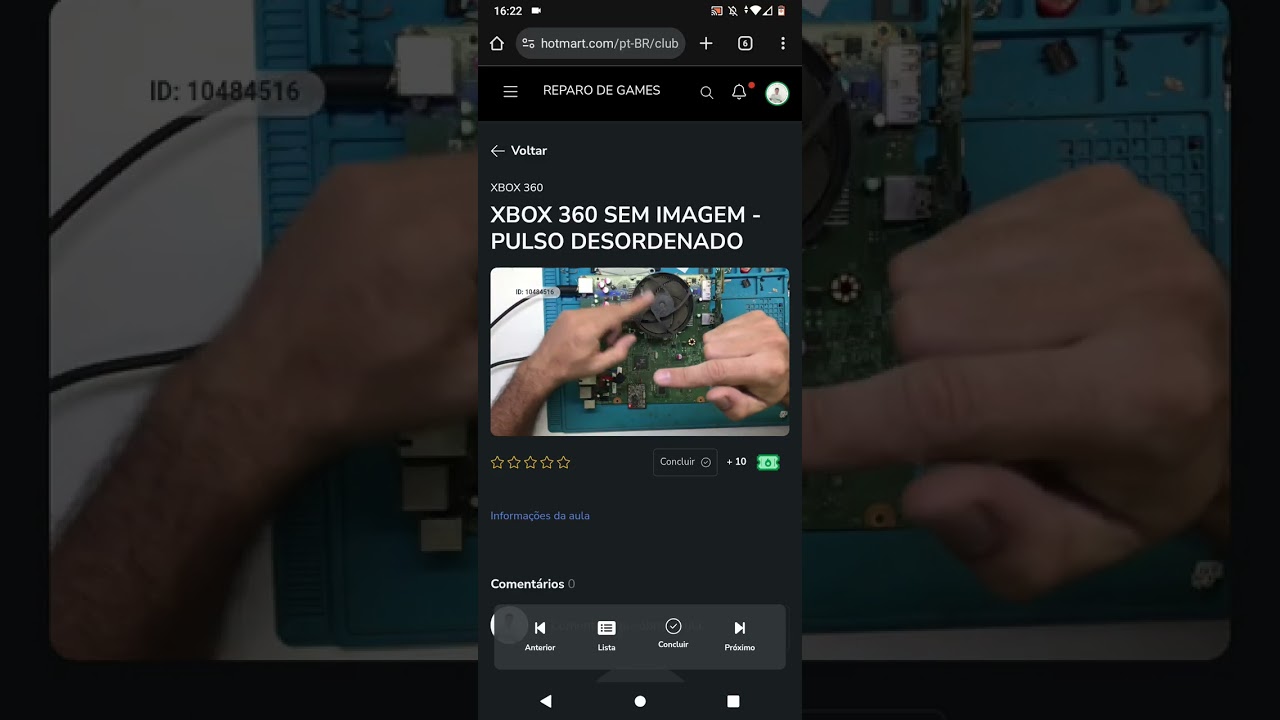 XBOX 360 SEM IMAGEM - PULSO DESORDENADO
