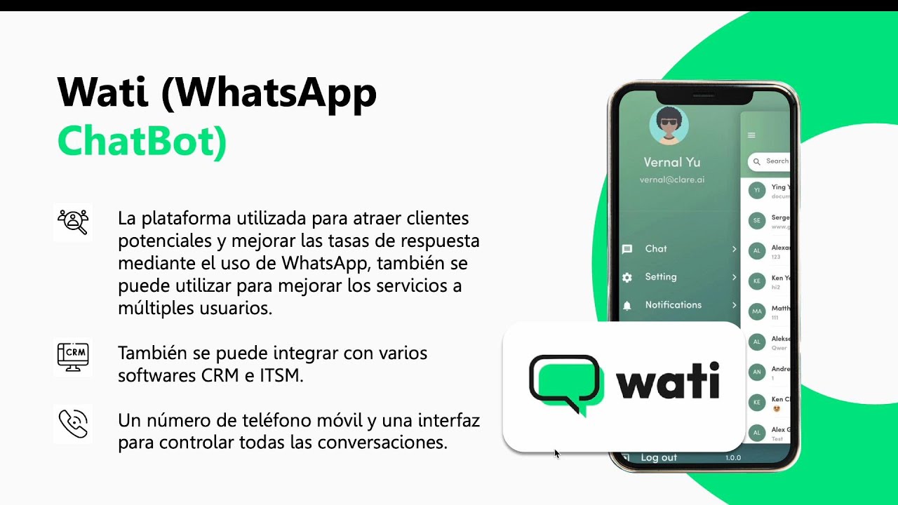 #wati #globalsoft  GlobalSoft | WATI Presentación #chatbot #whatsapp