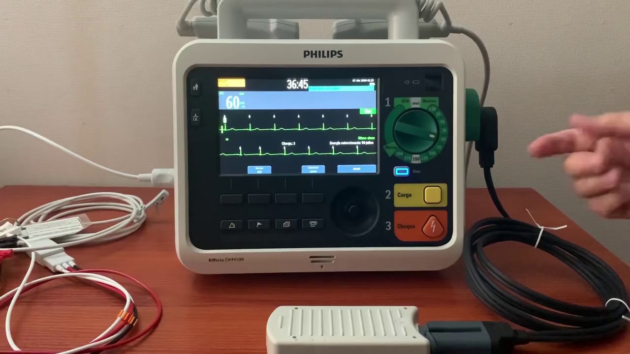 Efficia DFM100 Cardioversión Sincronizada