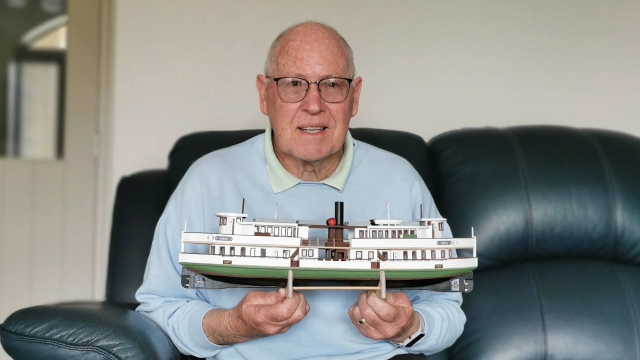 Building a model of the Devonport ferry 'Toroa'.