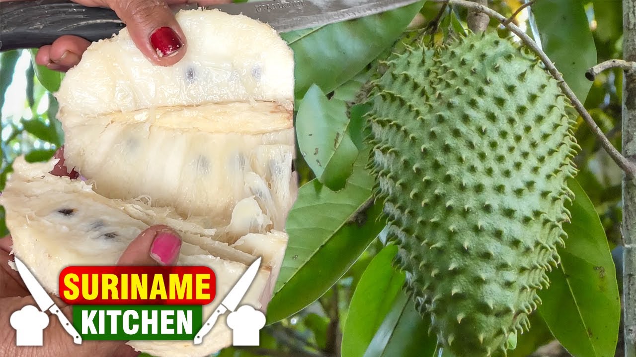 Salifa Vrucht Sap Surinaamse Fruit Salifa Sap Maken | Durian - Jackfruit Juice Making