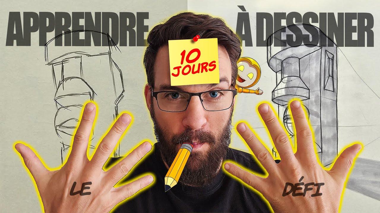 APPRENDRE À DESSINER EN 10 JOURS - DÉFI