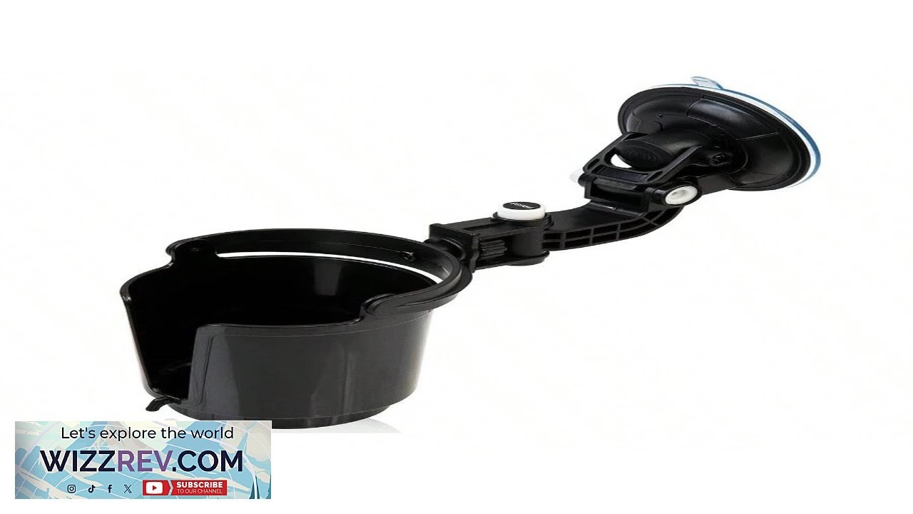 ZONETECH Zone Tech Recessed Folding Cup Drink Holder Black Premium Quality Review