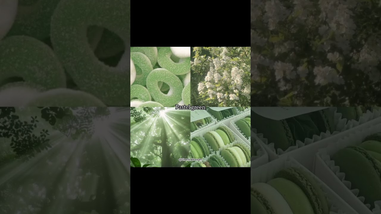 |Types of green💚|#shortsviral #aesthetic #colours #green #nature #love #viral