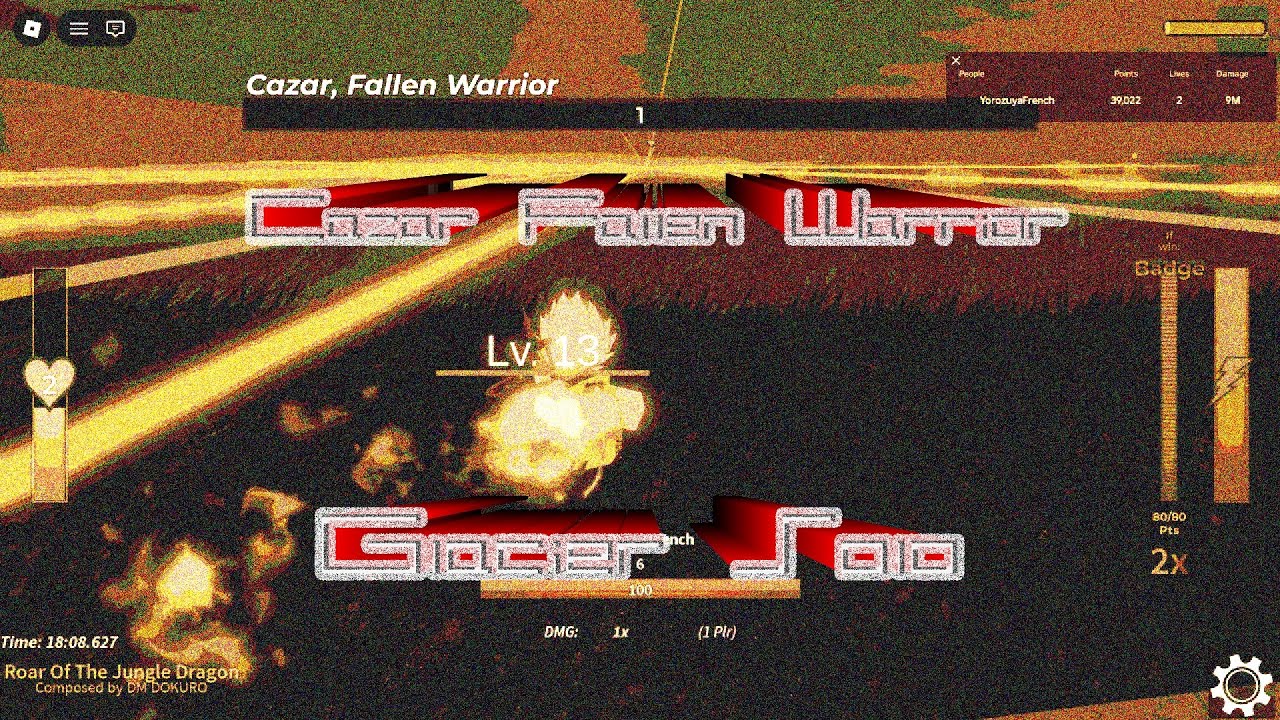 [SBBF] Cazar Fallen Warrior Glacier Solo