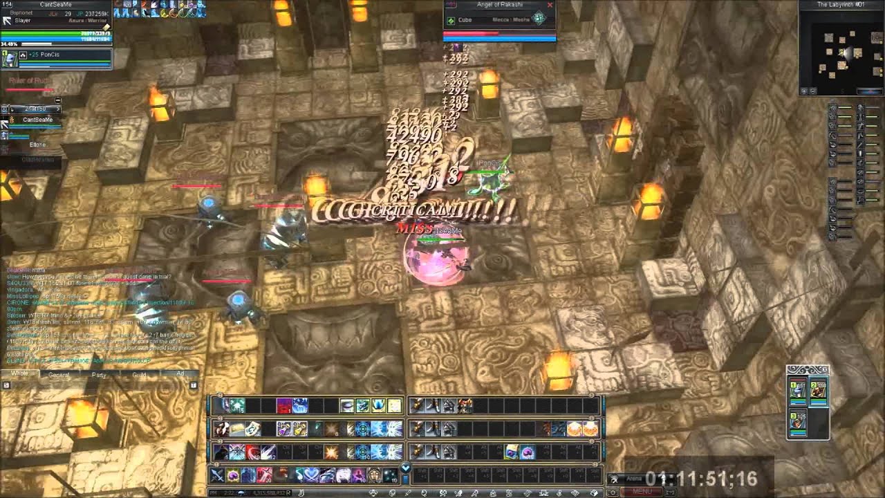 Rappelz - Level 150+ cube 2h Speedrun