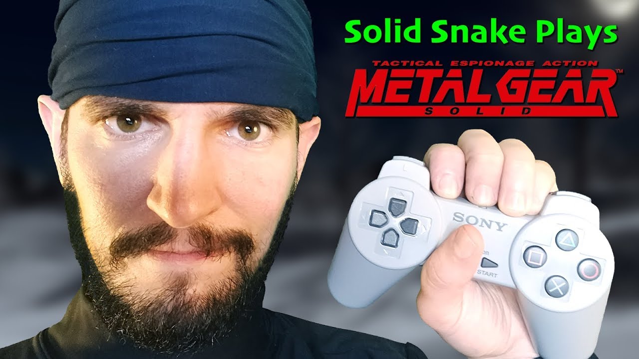 ASMR Gameplay: Solid Snake Plays Metal Gear Solid + Voice Impression