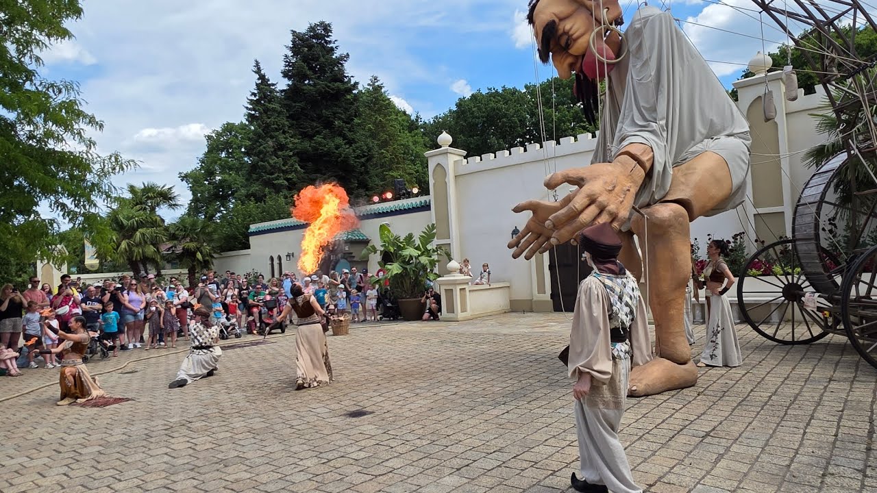 De Djinn act Fata Morgana @ Efteling 4-07-2025 4k