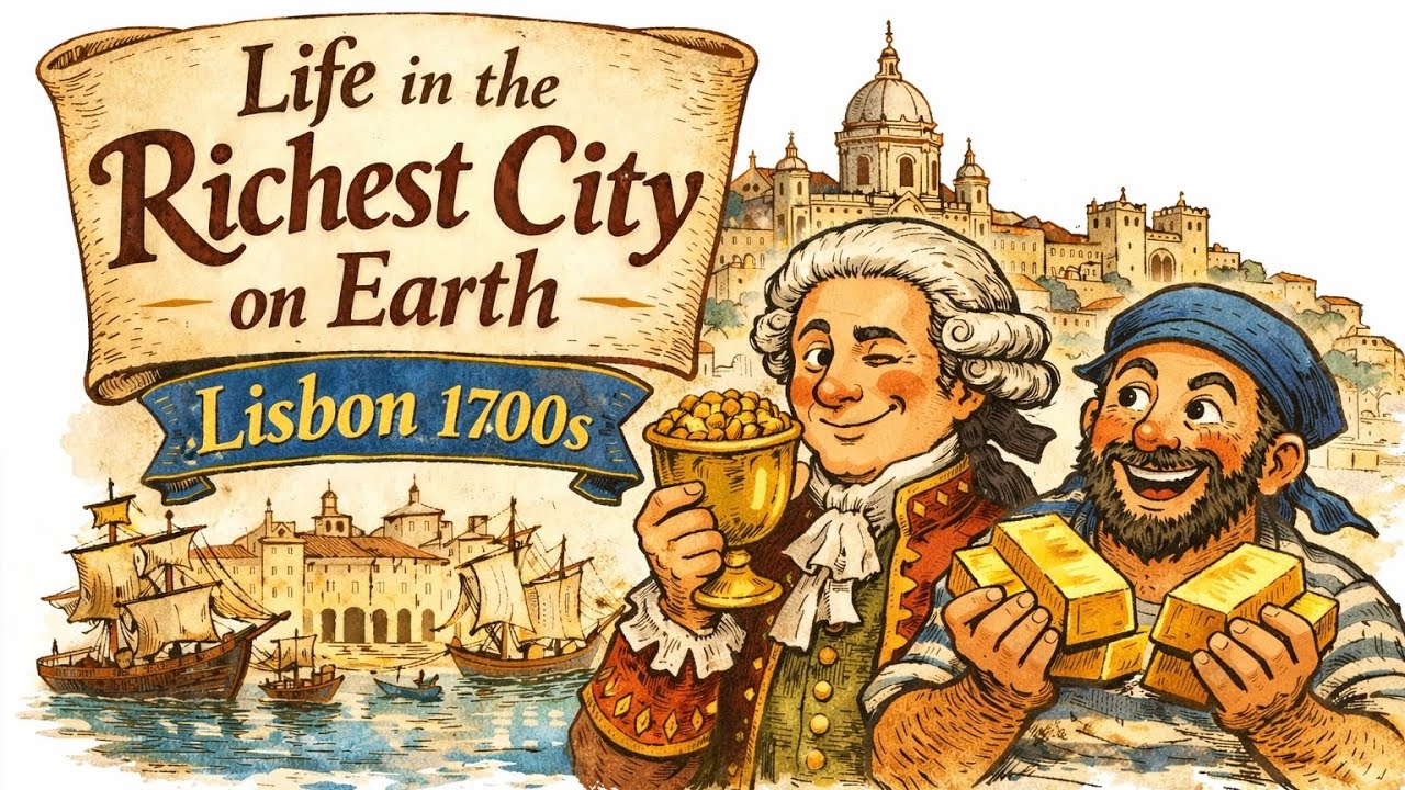 Life in the Richest City on Earth (Lisbon 1700s) #history
