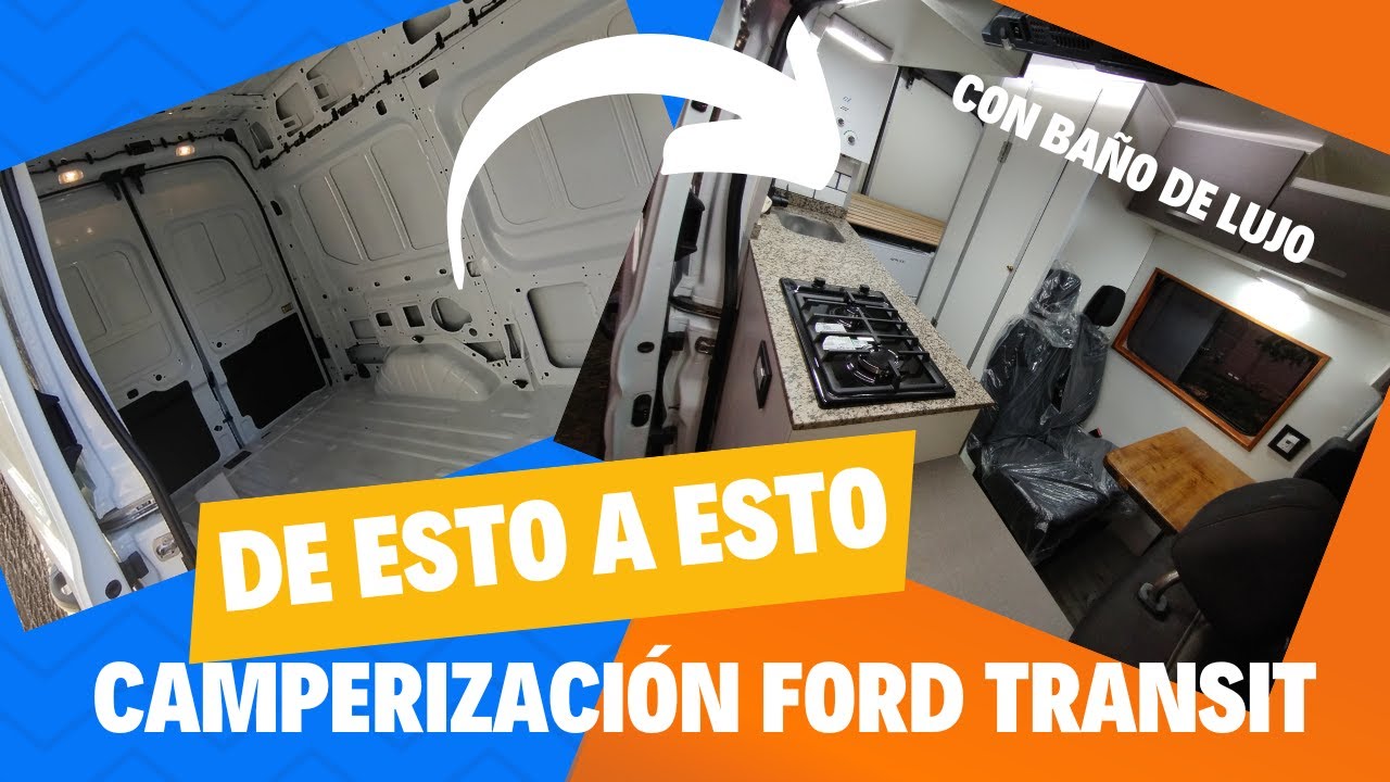 ➤CAMPERIZACIÓN COMPLETA DE FORD TRANSIT‼️