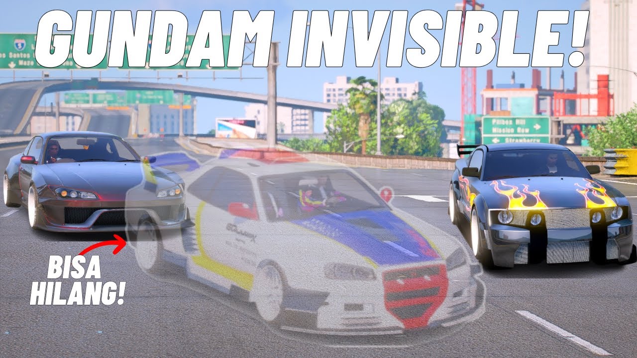 AKHIRNYA GUNDAMKU INVISBLE TANKER O'CONNER MAKIN KUAT - GTA V ROLEPLAY
