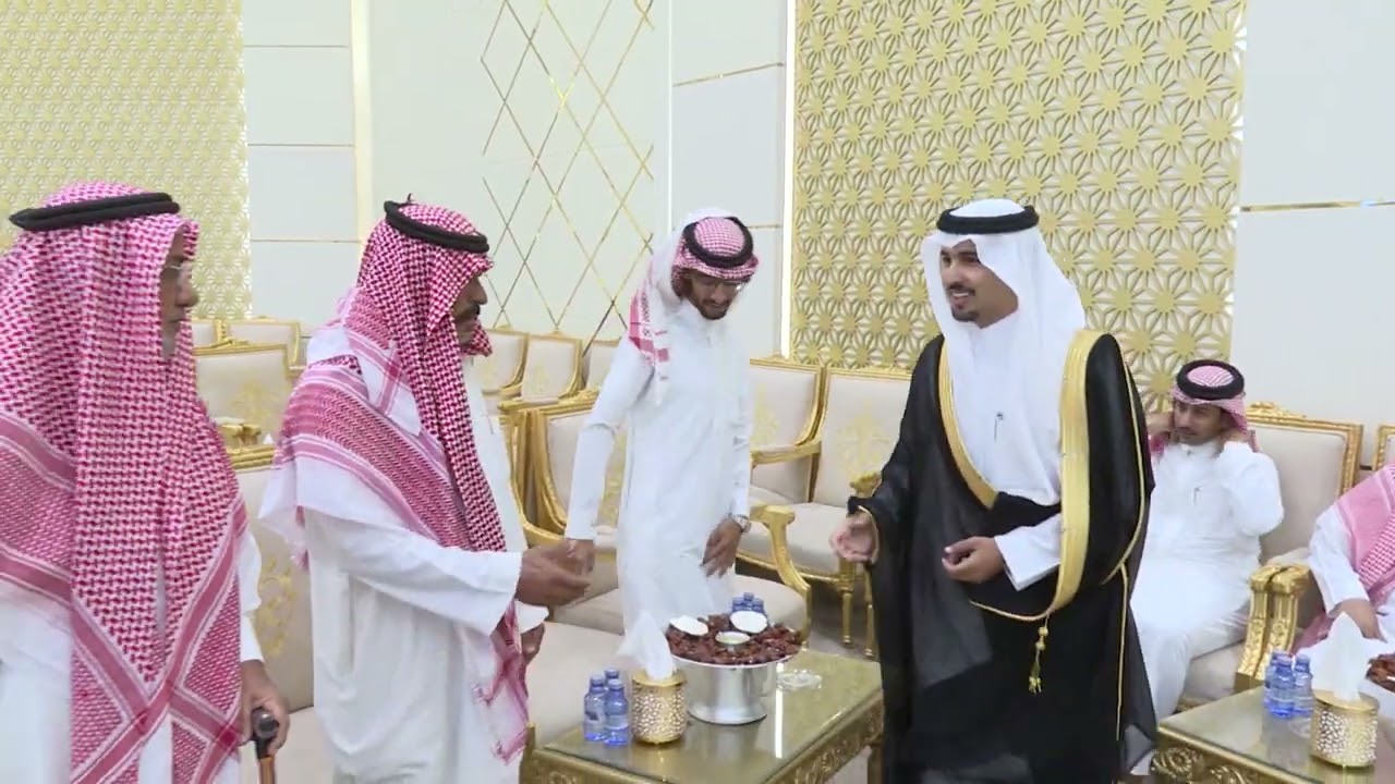 حفل الشيخ دخيل الله بن سعد الحويدر آل حمضة السهلي بمناسبة زواج ابنه عبدالرحمن