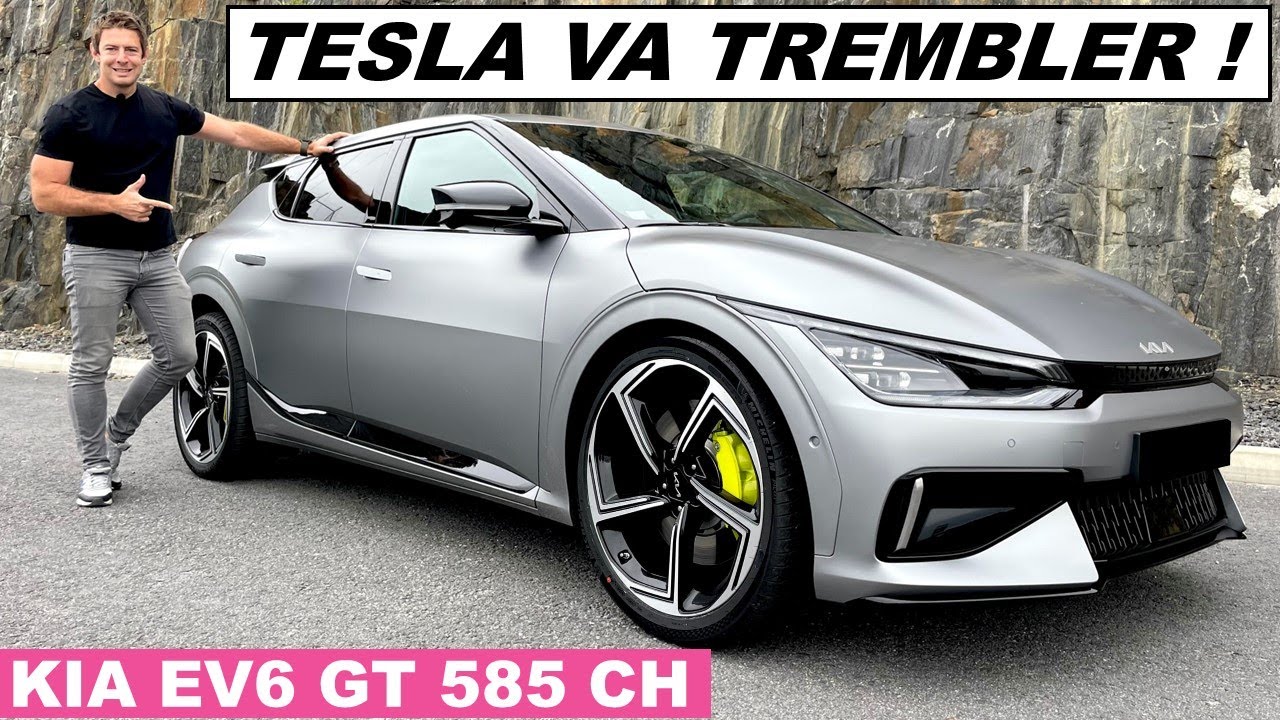 Essai KIA EV6 GT - 585 CHEVAUX pour faire trembler Tesla !