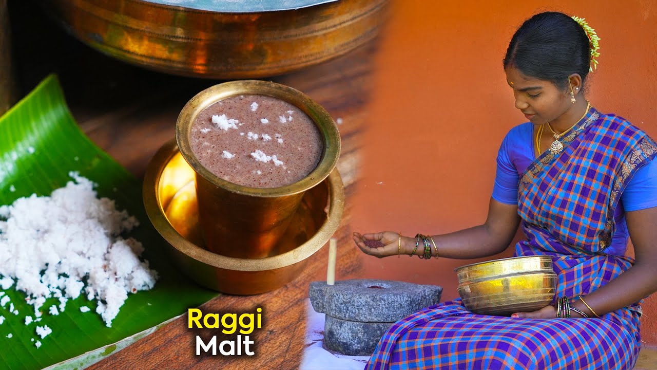 Fat Burning Tasty Drink - Ragi Malt in Hindi