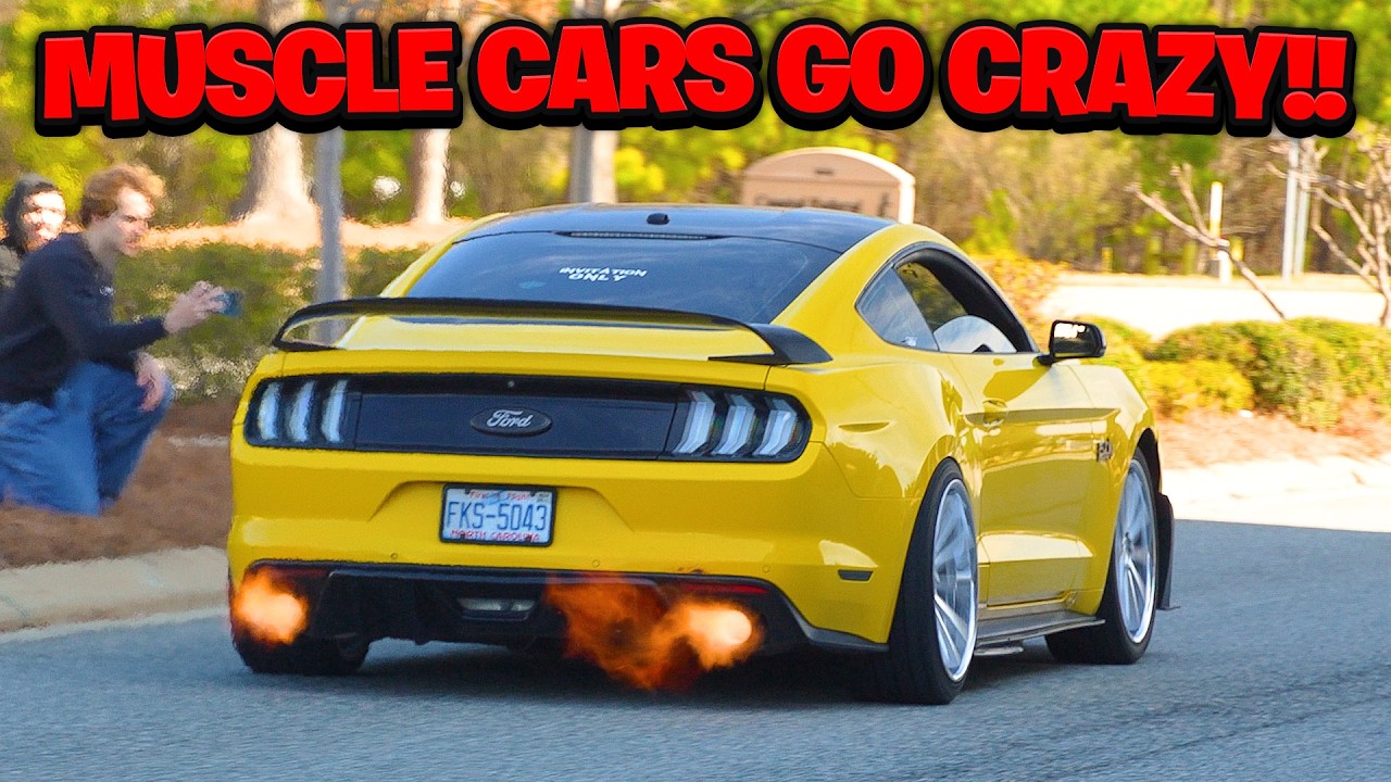 Morrisville Cars & Coffee Pullouts, INSANE Flybys & Full Sends!! - March 2025