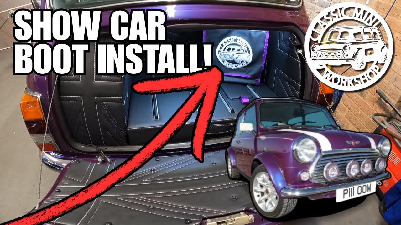 I Installed the Boot Kit Every Classic Mini Needs! 🛠️👌