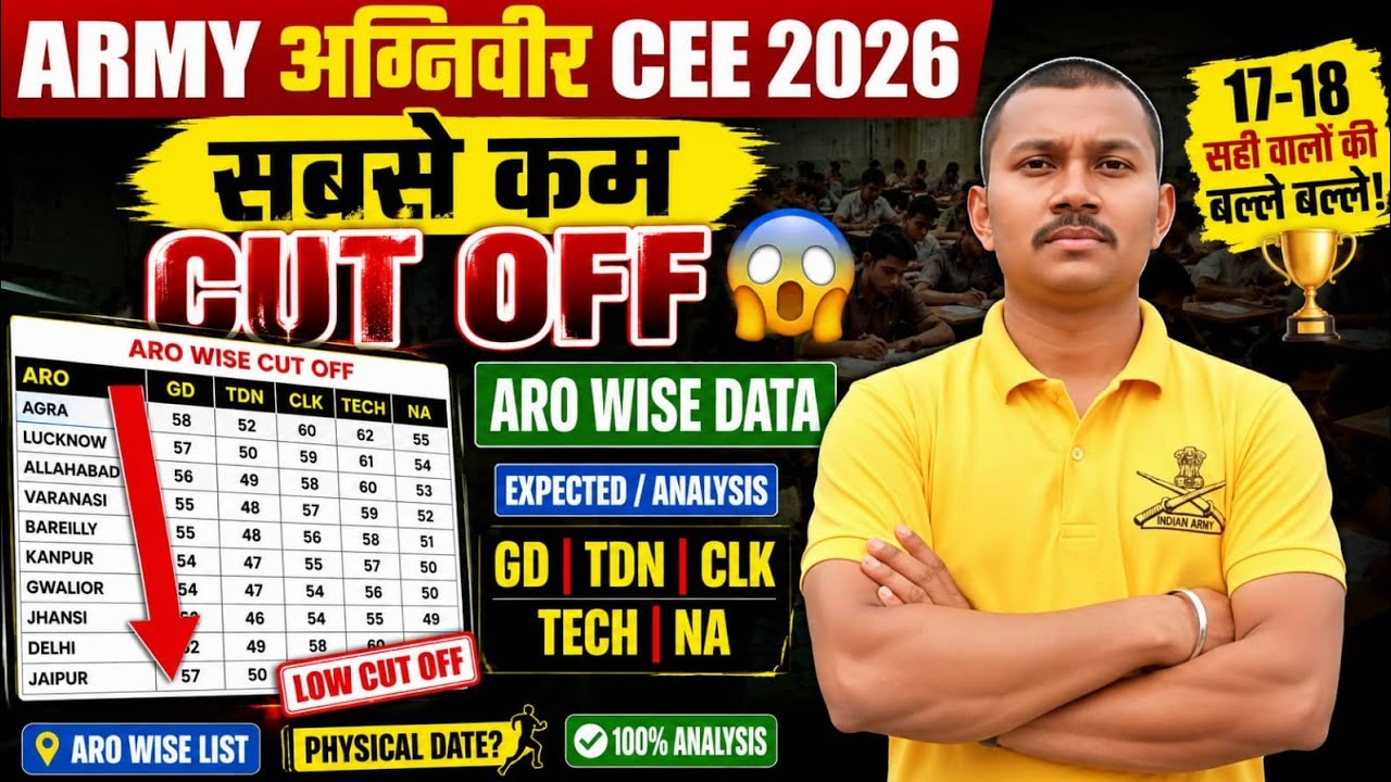 Army Agniveer CEE Result Out Date ✅||Army Agniveer Cut Off 2026❓|| Army Agniveer result @adarmypoint