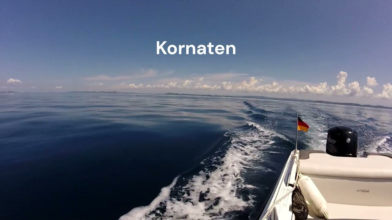 Mit der Hellwig Milos 585 unterwegs in Kroatien, Murter 2023