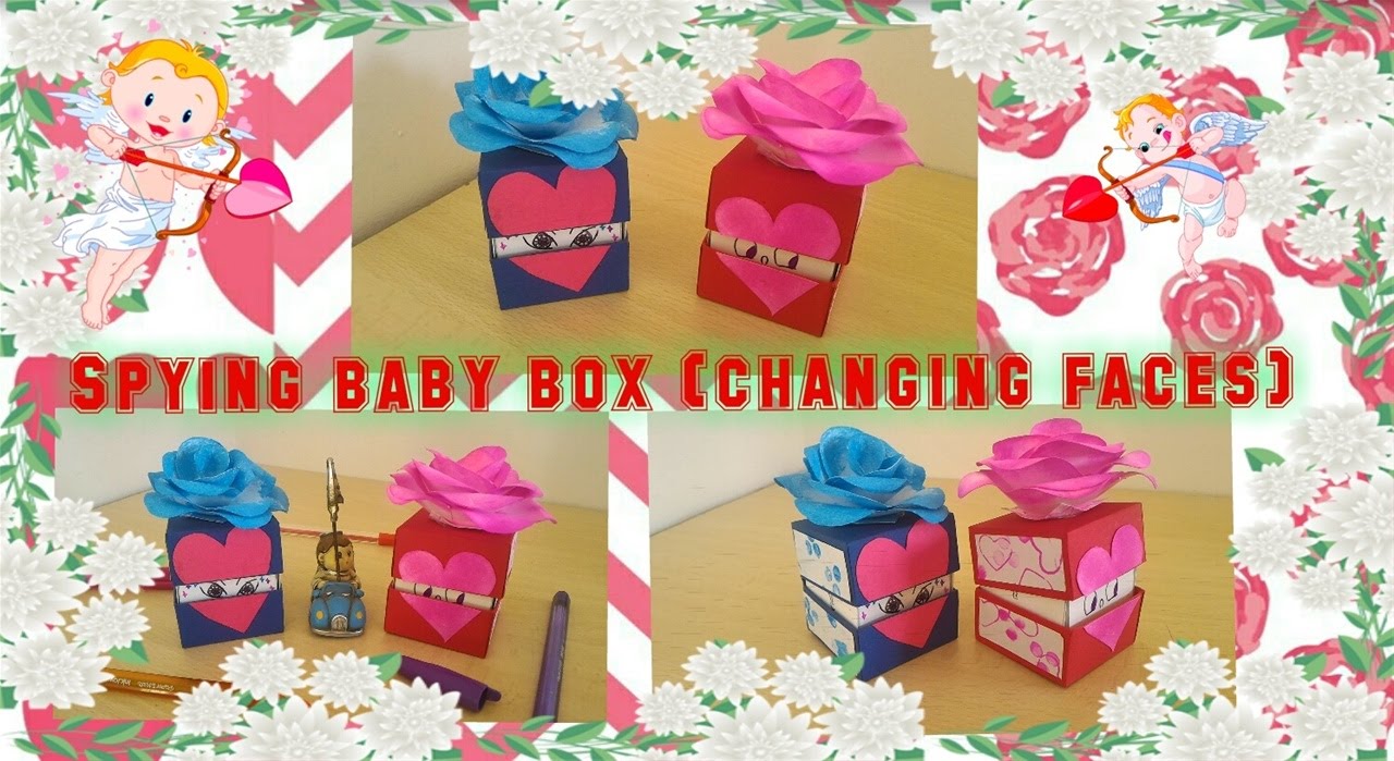 HTMT: #5 ♥  SPYING BABY BOX (changing face box)